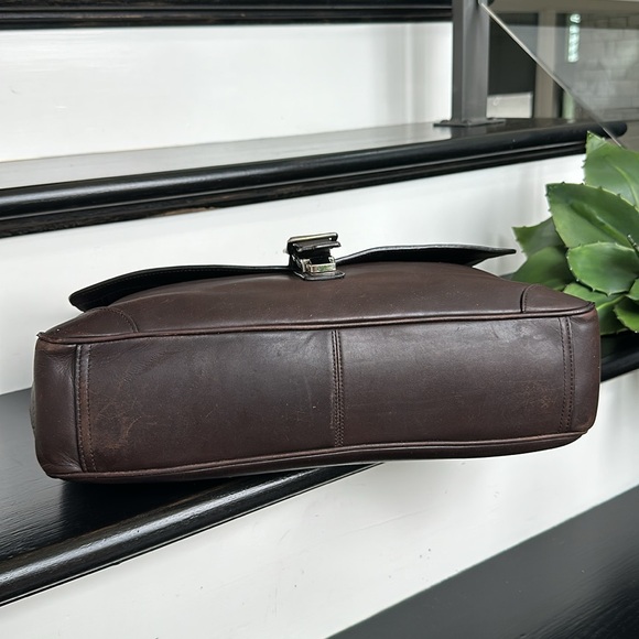 Coach vintage genuine leather briefcase # 70304 Transatlantic Flap Business - Picture 15 of 15